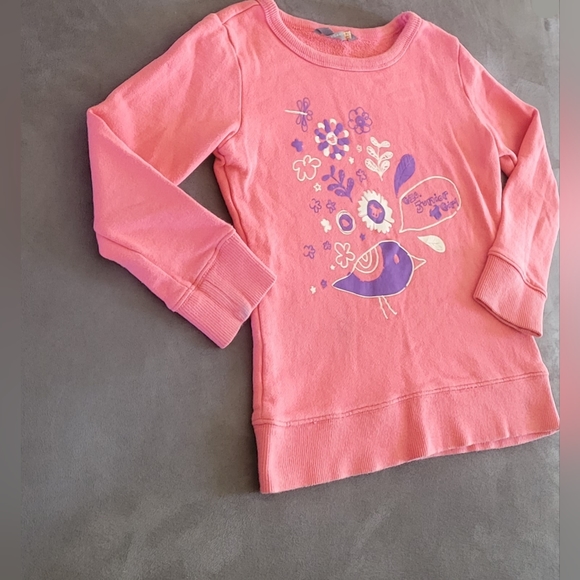 Girls 6T 7T Giordano Juniors Pink Sweatshirt - Picture 3 of 6